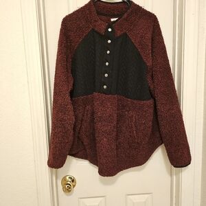 Maurices Sherpa 2X half button down